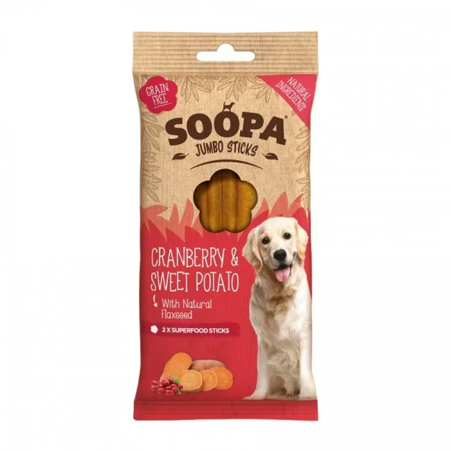 Soopa JUMBO Dentals CRANBERRY & SÜSSKARTOFFEL