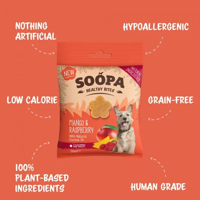 Soopa Bites MANGO & HIMBEERE