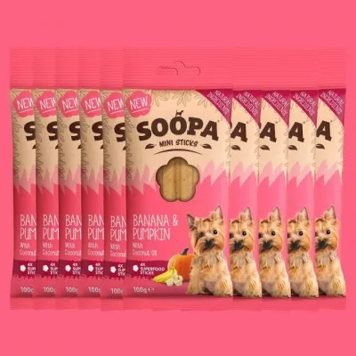 Soopa MINI Dentals BANANE & KÜRBIS
