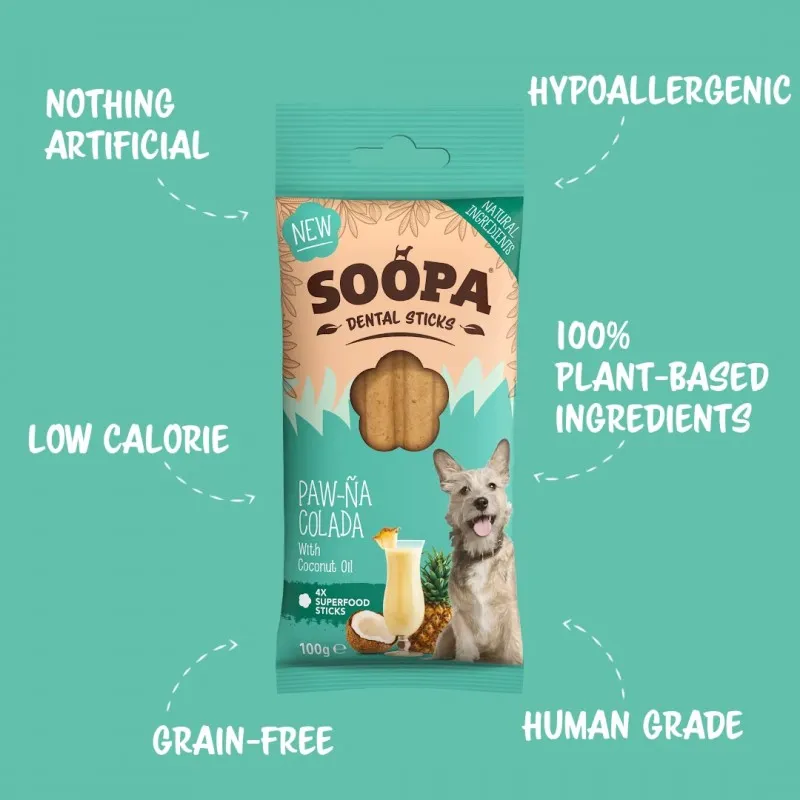 Soopa Dentals Paw-Na Colada Soopa Dentals Paw-Na Colada
