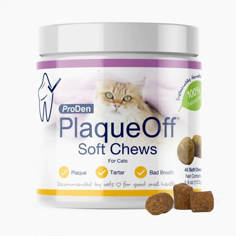 ProDen PlaqueOff SOFT CHEWS für Katzen